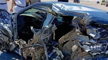 مأساة على طريق العلمين تُسفر عن وفاة عائلة بالكامل نتيجة تجاوز سرعة القيادة المسموح بها.
