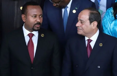 دعوة مصر والسودان لحضور افتتاح سد النهضة: رئيس وزراء إثيوبيا يؤكد ضرورة حماية مصالح بلاده، والقاهرة تواصل تمسكها بموقفها. دعوة مصر والسودان لحضور افتتاح سد النهضة: رئيس وزراء إثيوبيا يؤكد ضرورة حماية مصالح بلاده، والقاهرة تواصل تمسكها بموقفها.