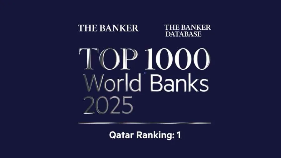مجموعة QNB تحقق مرتبة متقدمة في تصنيف “ذا بانكر” لأفضل 1000 بنك عالمي لعام 2025. مجموعة QNB تحقق مرتبة متقدمة في تصنيف “ذا بانكر” لأفضل 1000 بنك عالمي لعام 2025.