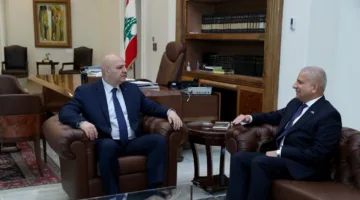 العراق ولبنان يُعبران عن التزامهما بتحسين العلاقة بينهما