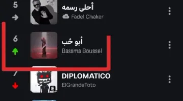بأغنية “أبو حب”، بسمة بوسيل تقتحم قائمة العشرة الأوائل على أنغامي