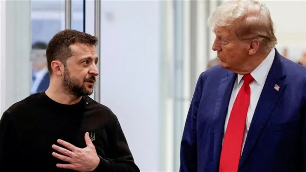 زيلينسكي يتطلع للحديث مع ترامب حول إمكانية إنهاء المساعدات العسكرية الأمريكية زيلينسكي يتطلع للحديث مع ترامب حول إمكانية إنهاء المساعدات العسكرية الأمريكية