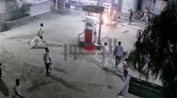 إخماد حريق في محطة وقود بقرية سرسنا في الفيوم