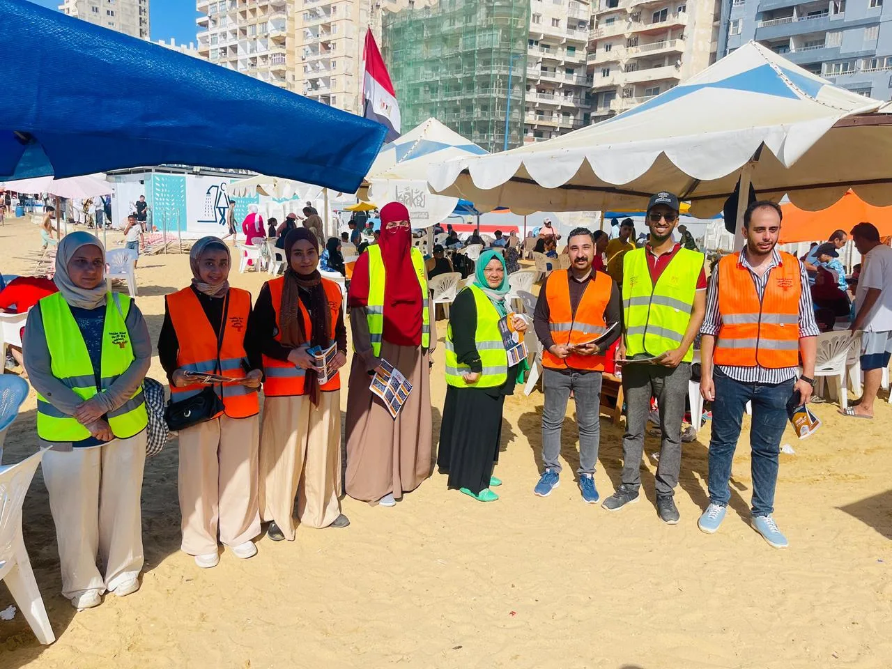 بدء نشاطات رياضية وتثقيفية متنوعة على شواطئ الإسكندرية بدء نشاطات رياضية وتثقيفية متنوعة على شواطئ الإسكندرية