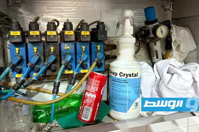 جانب من حملة التفتيش على منتجات أحد مصانع الشركة العالمية للمشروبات، الخميس 3 يوليو 2025 (مكتب النائب العام)
