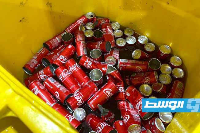 منتجات أحد مصانع الشركة العالمية للمشروبات، الخميس 3 يوليو 2025 (مكتب النائب العام)