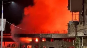 قصف من الحوثيين على محطة وقود في تعز يسبب fatalities ونيران واسعة النطاق