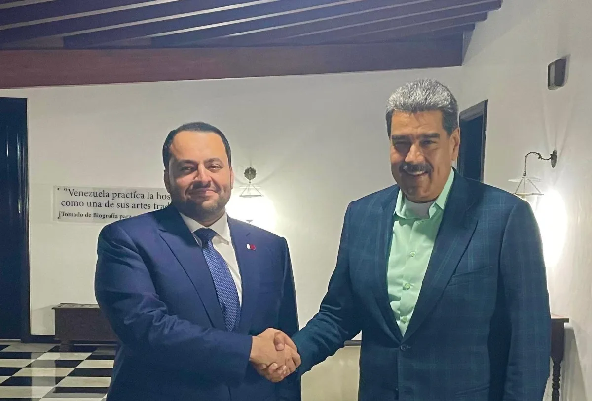 رئيس فنزويلا يلتقي وزير الدولة للخارجية