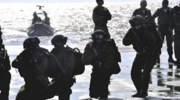 إسقاط جوي لقوات الاحتلال في موقع تابع للحرس الجمهوري السوري.