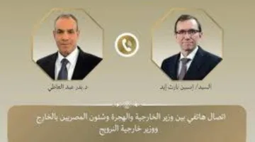 وزيرا خارجية مصر والنرويج يناقشان آخر المستجدات الإقليمية