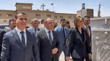 وزيرة الهجرة تشدد في تلكيف والحمدانية على ضرورة دعم عودة الأسر النازحة.