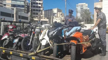 في منطقة لبنانية: “الأمن” launches a major operation.. large-scale seizure of motorcycles and cars along with citations! (صور)