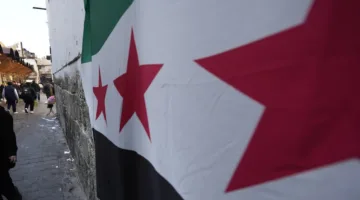 نشوب حريق بالقرب من قصر الشعب في دمشق