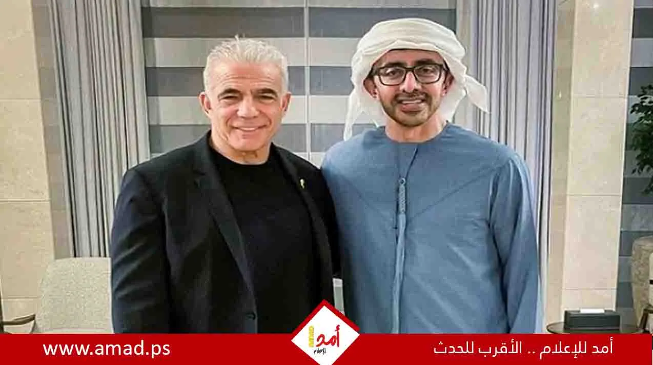 “تحركات سياسية” .. دائرة نتنياهو مستاءة من زيارة لبيد إلى أبوظبي “تحركات سياسية” .. دائرة نتنياهو مستاءة من زيارة لبيد إلى أبوظبي