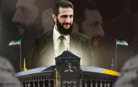 التطبيع أولا قبل “تجميد قانون قيصر”: الرئيس أحمد الشرع تحت ضغط “الابتزاز” الأمريكي قبل “زيارة نيويورك”، والأردن يسعى خلف الكواليس لتجميد القانون الرئيسي الذي يفرض الحصار على سوريا، والقطاع الخاص يحتاج إلى “اعتمادات مصرفية”. التطبيع أولا قبل “تجميد قانون قيصر”: الرئيس أحمد الشرع تحت ضغط “الابتزاز” الأمريكي قبل “زيارة نيويورك”، والأردن يسعى خلف الكواليس لتجميد القانون الرئيسي الذي يفرض الحصار على سوريا، والقطاع الخاص يحتاج إلى “اعتمادات مصرفية”.