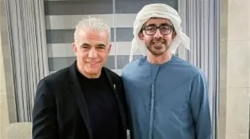 وزير خارجية الإمارات يلتقي زعيم المعارضة الإسرائيلية لبحث آخر المستجدات الإقليمية