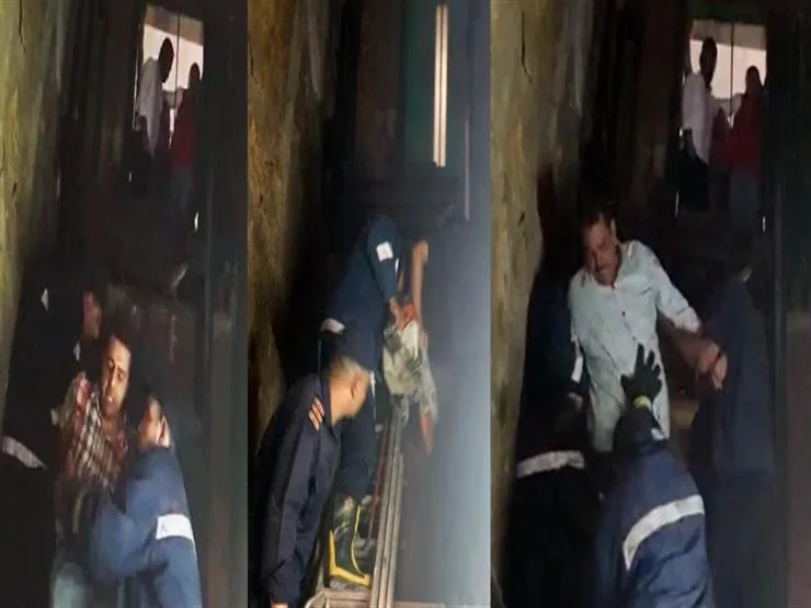فرق الحماية المدنية ببني سويف تنقذ 4 أشخاص محبوسين داخل مصعد المستشفى