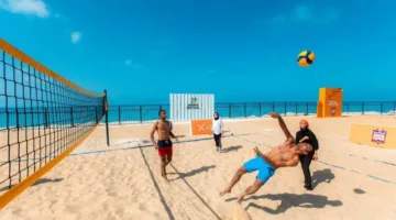 الساحل الشمالي يحتضن بطولة Back Line للكرة الطائرة 4 × 4