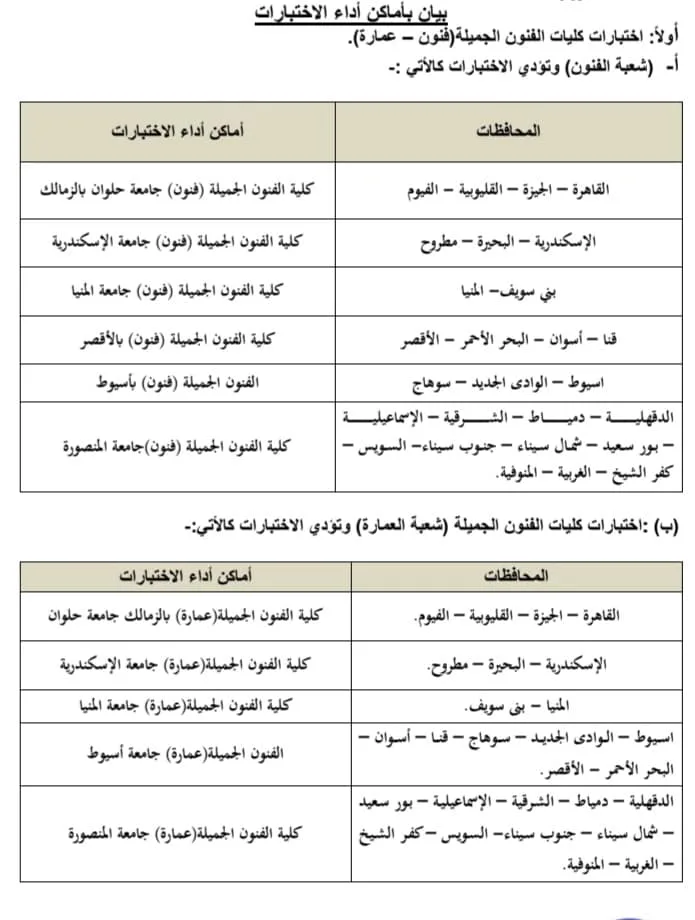 التعليم العالي تُعلن تفاصيل اختبار القدرات اللازمة للقبول في بعض الكليات