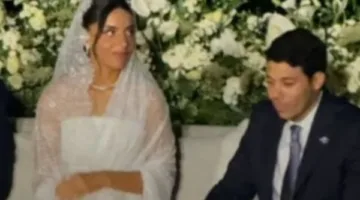 ليلة خاصة في تكريم الزعيم: فنانون يحتفلون بزفاف حفيدة عادل إمام جونيور