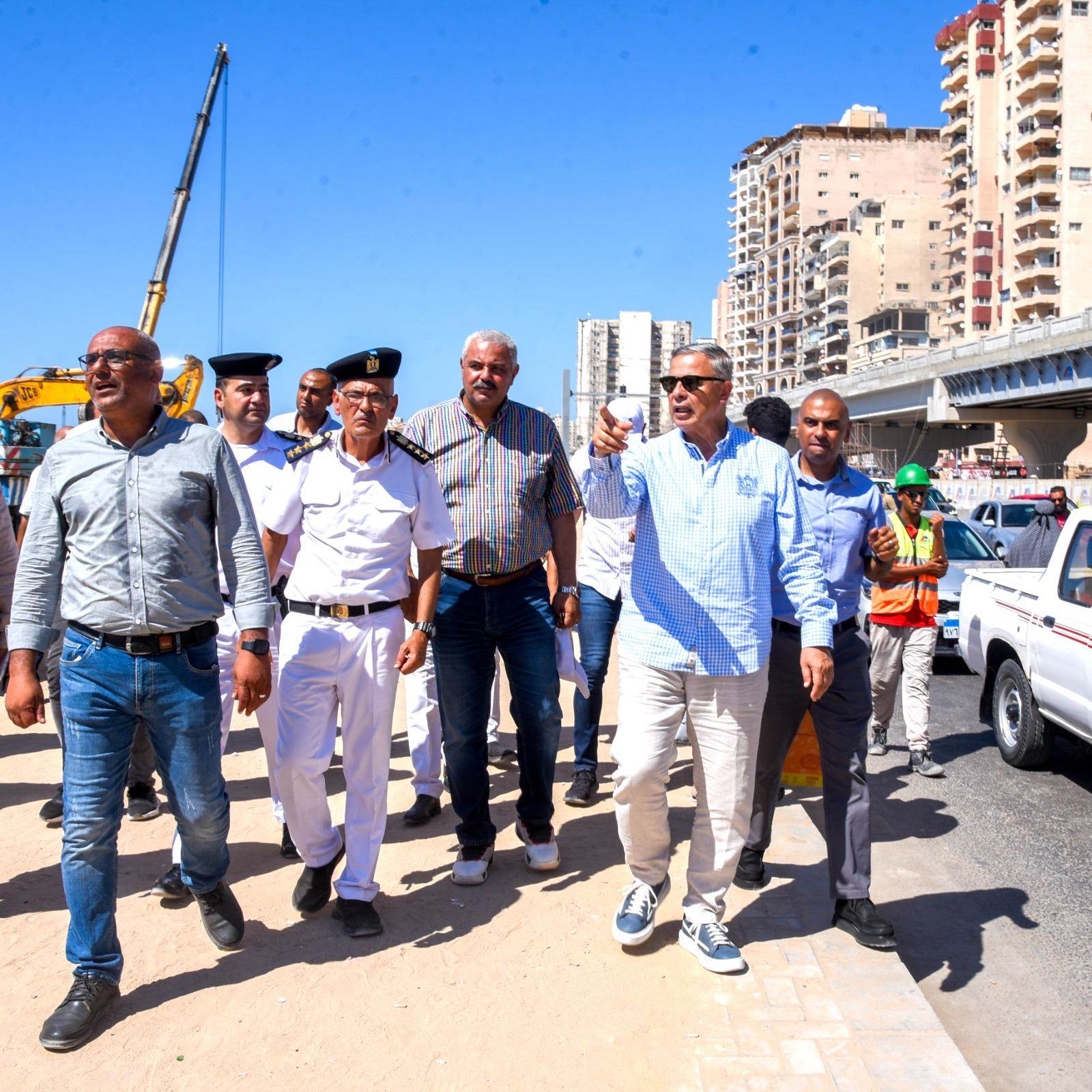 محافظ الإسكندرية يأمر بإلغاء تخصيص أحد الجراجات الملحقة بأحد الكافيهات بمنطقة سيدي جابر