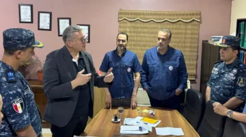 وزير البترول يراقب آثار حادث أدمارين 12 بشكل ميداني ويؤكد على أهمية الشفافية