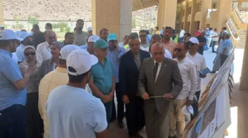 وفد من “لجنة النواب” يقوم بزيارة مشروع التجلي الأعظم في سانت كاترين