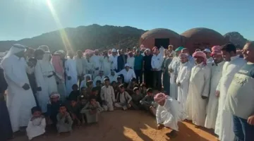 وفد من مجلس النواب يزور المشاريع التنموية الزراعية في سانت كاترين