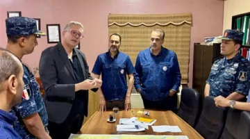 آخر تطورات جهود العثور على المفقودين في حادث انقلاب البارجة البحرية في خليج السويس
