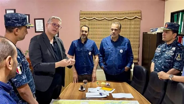 آخر تطورات جهود العثور على المفقودين في حادث انقلاب البارجة البحرية في خليج السويس