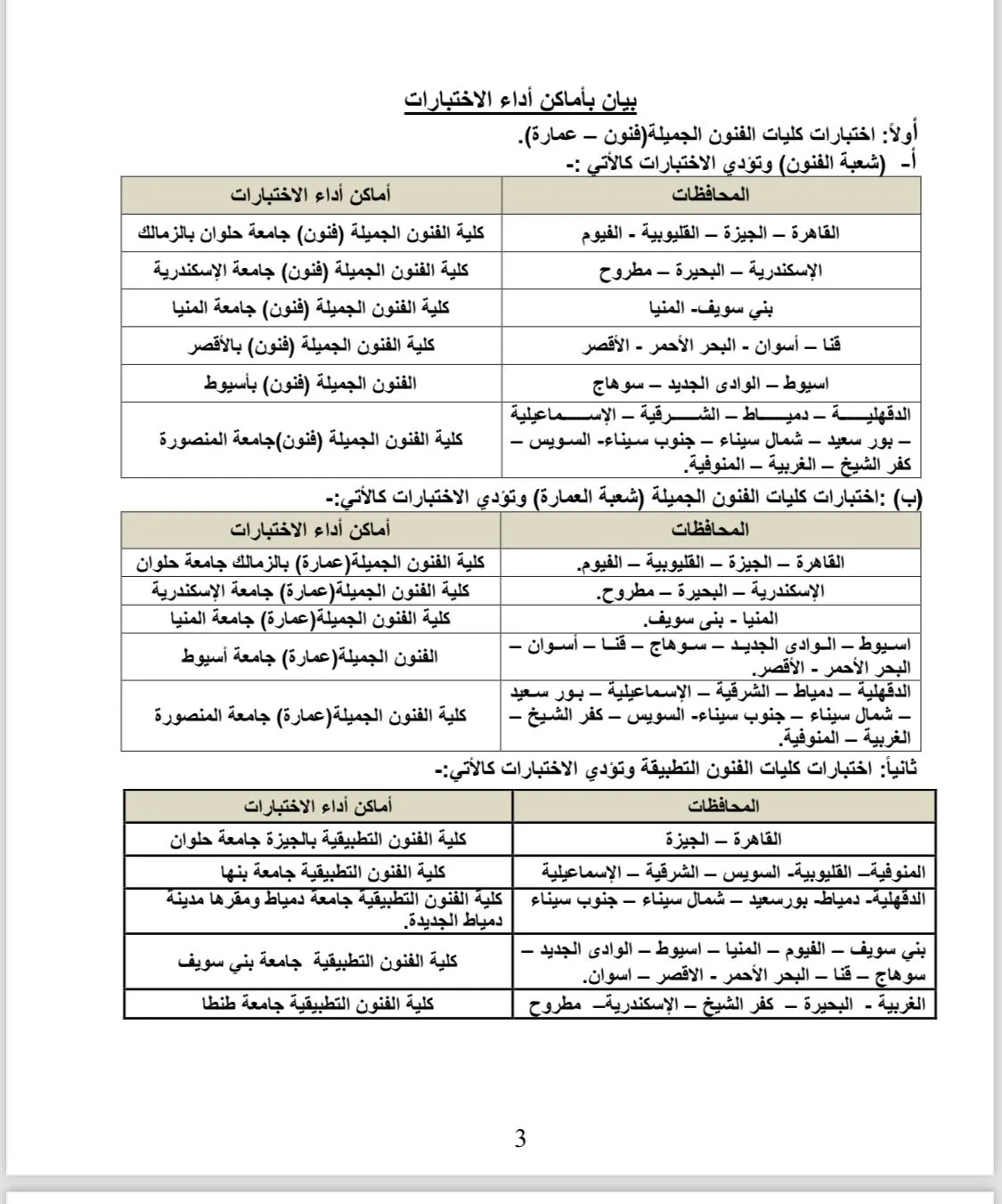 تنسيق الجامعات 2025: مواعيد وتفاصيل اختبارات القدرات ورابط التسجيل