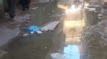 سكان القنطرة البيضاء في كفر الشيخ يناشدون بسبب مشكلة مياه الصرف الصحي.. صور