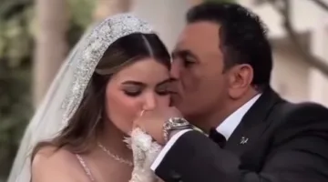 أحدث اللقطات من زفاف ابنة محمد فؤاد