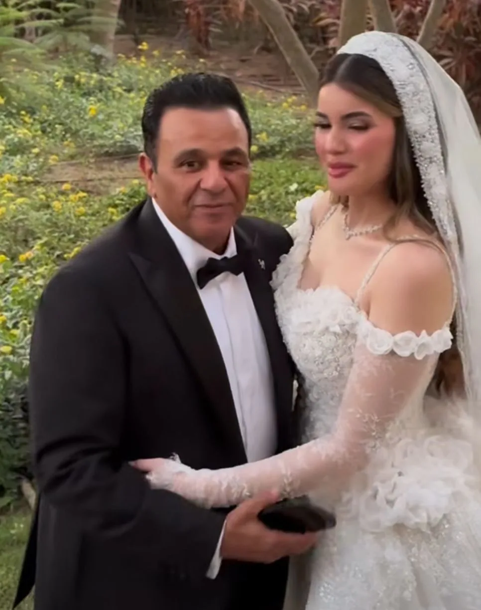 زفاف ابنة محمد فؤاد يتصدر محركات البحث.. جمالها أسر الأنظار