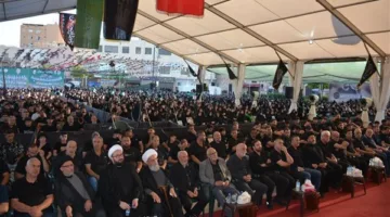 حركة أمل أحيَت اليوم الثامن من محرم في ساحة القسم – صور