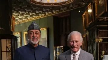 سلطان عُمان والملك تشارلز يتناولان المسائل الإقليمية والدولية