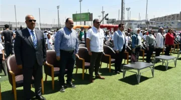وزير الشباب والرياضة يحضر فعاليات مهرجان “خطوة نحو حياة أفضل” في نادي شيراتون.