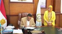 تنظيم ورش عمل إلكترونية للطلاب في مدارس مطروح خلال العطلة الصيفية