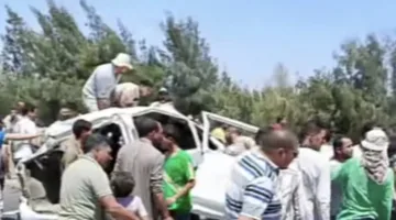 مقتل 10 أفراد وإصابة 9 آخرين في حادث مأساوي بمحافظة المنوفية