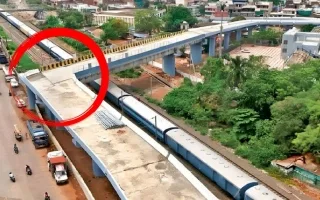 فيديو | جسر بزاوية 90 درجة في الهند يثير النقاش.. واتخاذ قرارات حاسمة ضد المهندسين