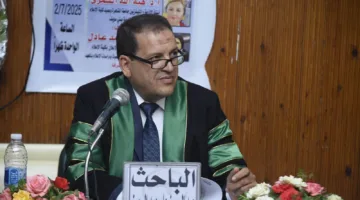 الباحث عبد الرحمن منصور يحقق درجة الماجستير في نشر الوعي بالقضايا الصحية من خلال وسائل التواصل الاجتماعي.