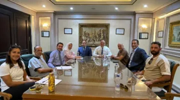 اجتماع تنسيقي استعداداً لبطولة الجمهورية للتجديف في بورسعيد
