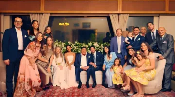 ظهور الزعيم عادل إمام في مراسم زفاف حفيده