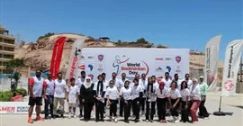 مشاركة بارزة للأولمبياد الخاص المصري في اليوم العالمي لرياضة الريشة الطائرة في العين السخنة