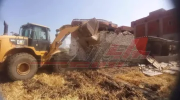 إجراء 5 عمليات إزالة في الحملة الـ26 بكفر الشيخ