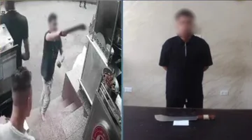 الشرطة تلقي القبض على الشخص المتورط في اقتحام مطعم وتدمير محتوياته في فيصل.. فيديو