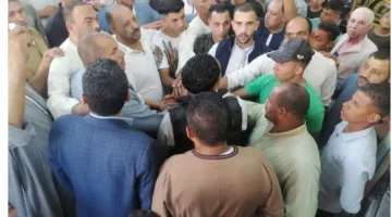 القليوبية: مراسم العزاء تضع حداً لنزاع ثأري بين عائلتين في قرية كوم أشفين | صور