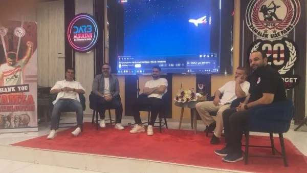رابطة مشجعي الزمالك في الإمارات تحتفل بحمزة المثلوثي رابطة مشجعي الزمالك في الإمارات تحتفل بحمزة المثلوثي