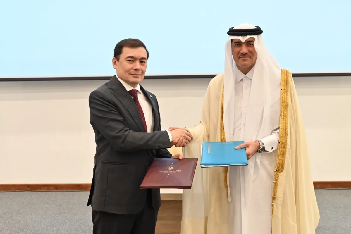 قطر وكازاخستان تتناولان سبل تعزيز التعاون في المجالات الاقتصادية والتجارية والاستثمارية قطر وكازاخستان تتناولان سبل تعزيز التعاون في المجالات الاقتصادية والتجارية والاستثمارية