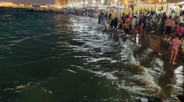 تفعيل توجيهات محافظ الإسكندرية بحظر السباحة في البحر ليلاً